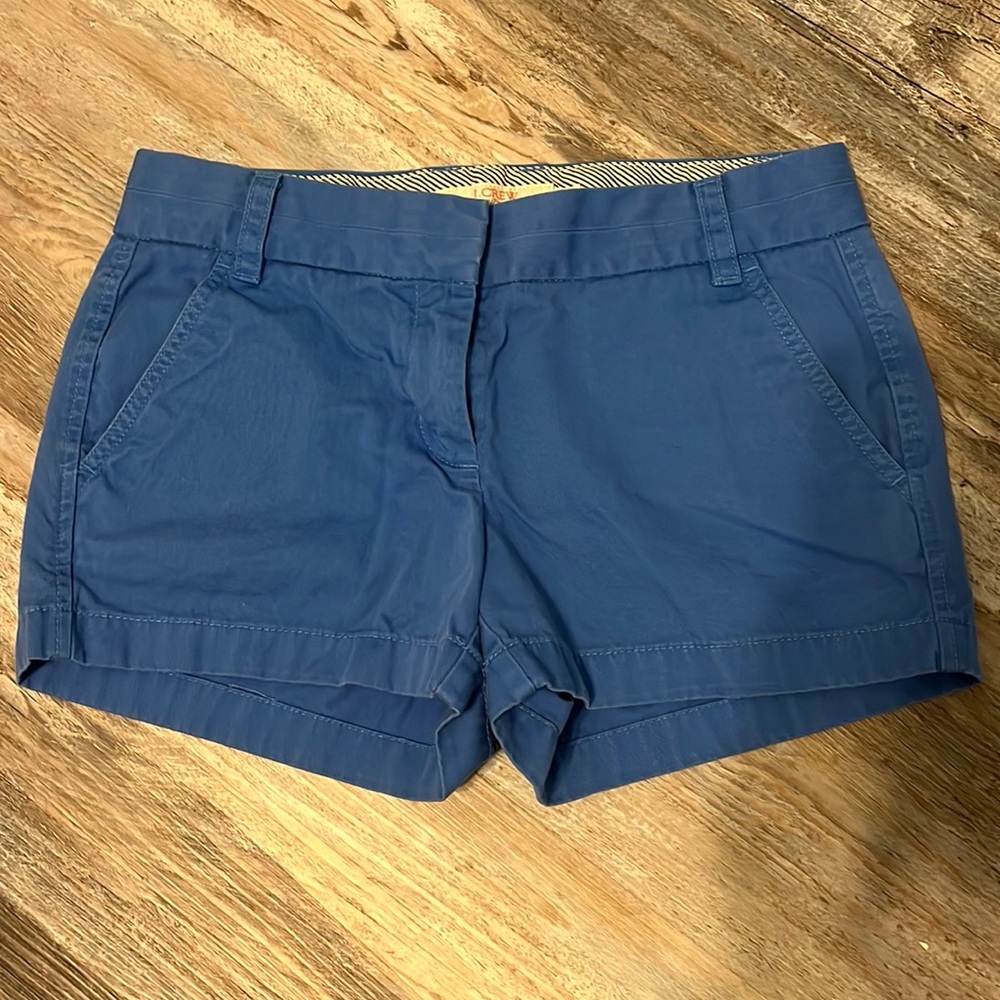 J Crew “Broken-in” Chino Shorts Sz 2